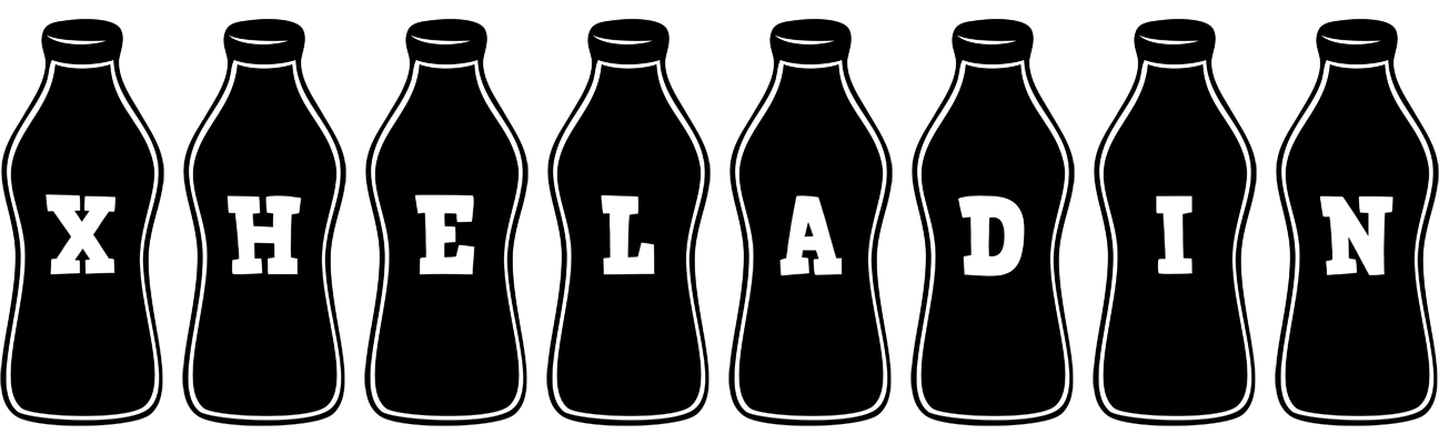 Xheladin bottle logo