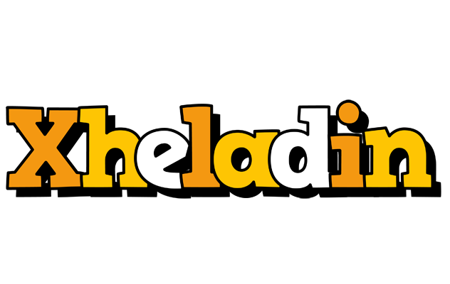 Xheladin cartoon logo