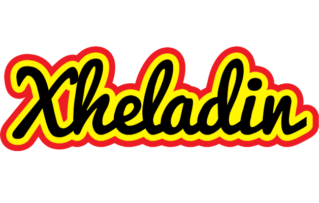 Xheladin flaming logo