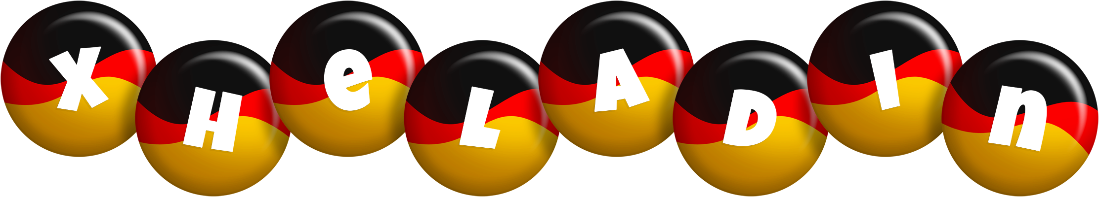 Xheladin german logo