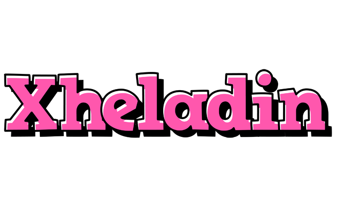 Xheladin girlish logo