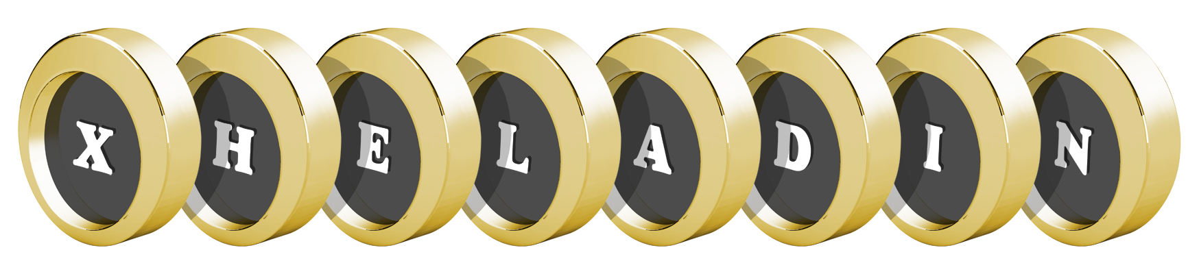 Xheladin gold logo