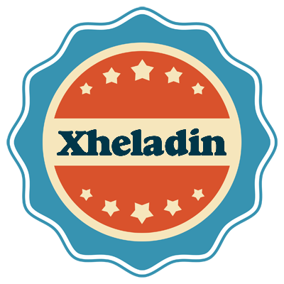 Xheladin labels logo