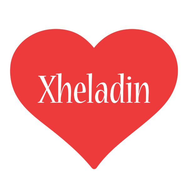 Xheladin love logo