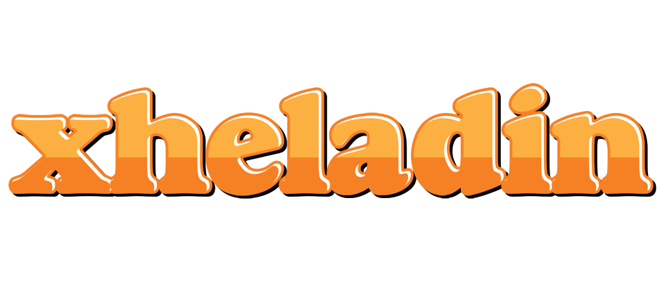 Xheladin orange logo