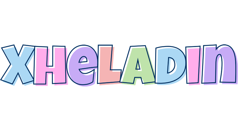 Xheladin pastel logo