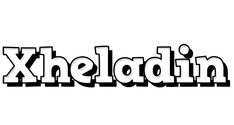 Xheladin snowing logo
