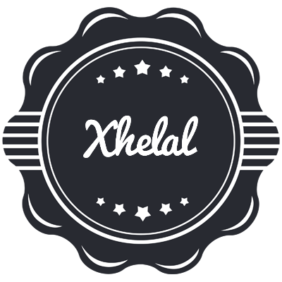 Xhelal badge logo