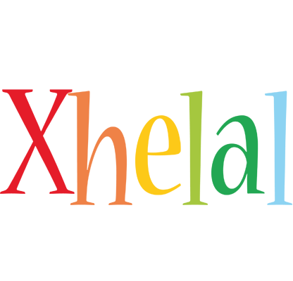 Xhelal birthday logo