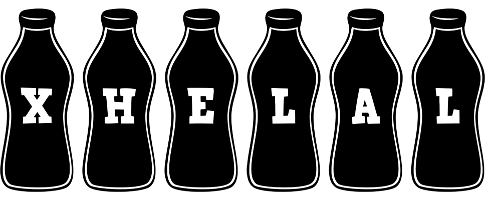 Xhelal bottle logo
