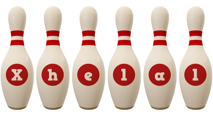 Xhelal bowling-pin logo