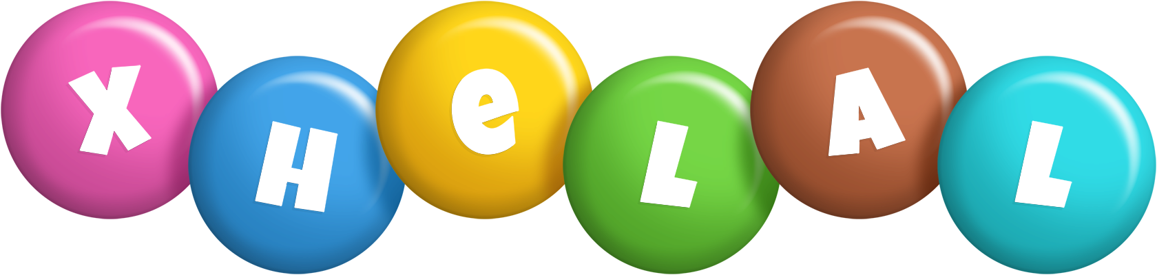 Xhelal candy logo