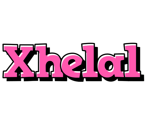 Xhelal girlish logo