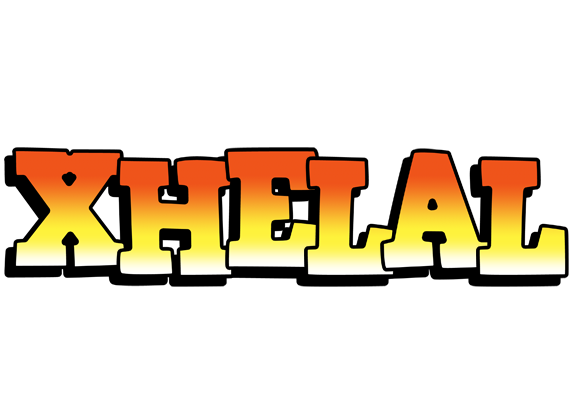Xhelal sunset logo