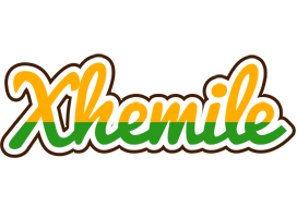 Xhemile banana logo