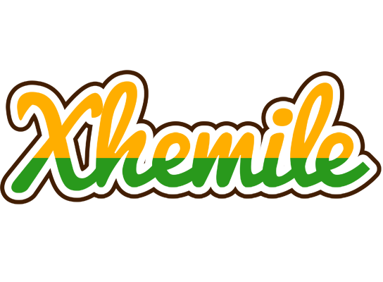 Xhemile banana logo