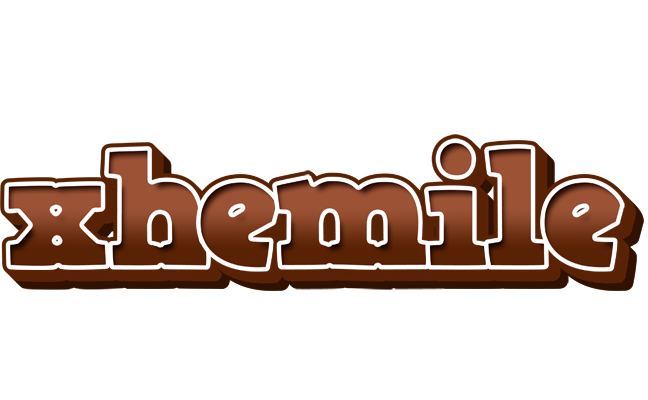 Xhemile brownie logo