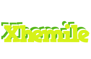 Xhemile citrus logo
