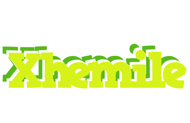 Xhemile citrus logo