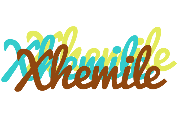 Xhemile cupcake logo
