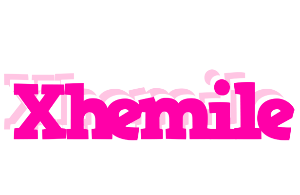 Xhemile dancing logo
