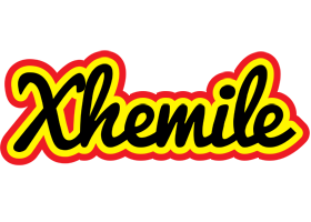 Xhemile flaming logo