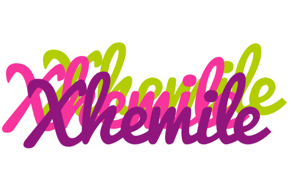 Xhemile flowers logo