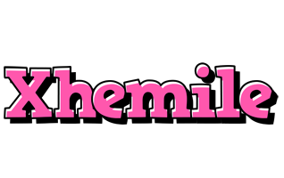 Xhemile girlish logo