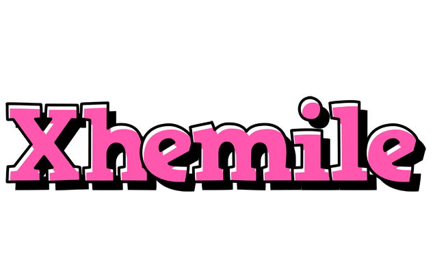 Xhemile girlish logo