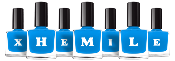 Xhemile glossy logo