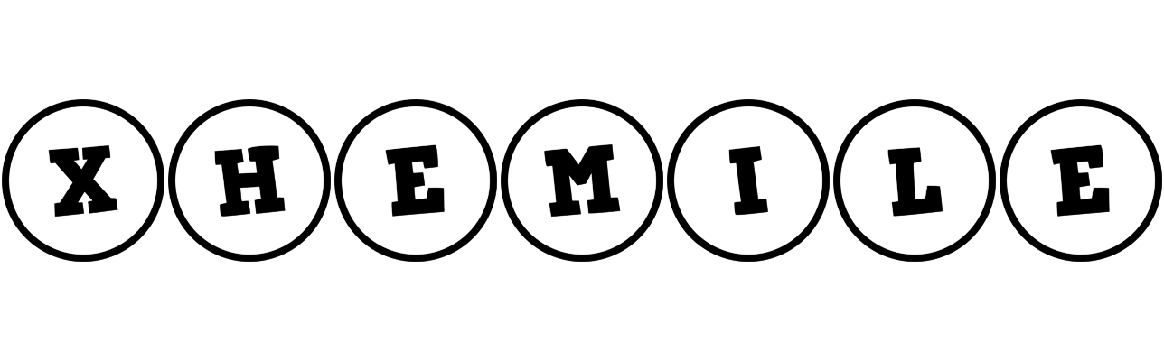 Xhemile handy logo