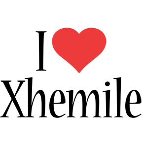 Xhemile i-love logo