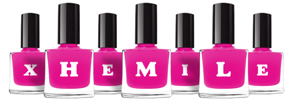 Xhemile nails logo
