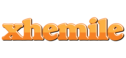 Xhemile orange logo