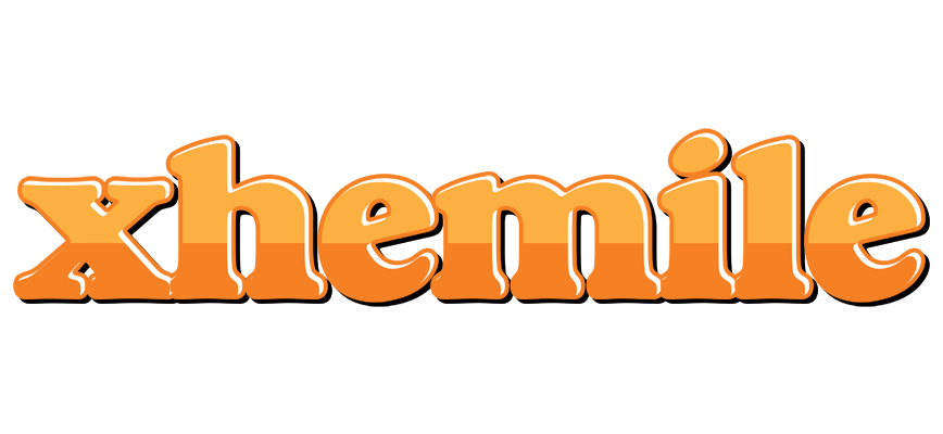 Xhemile orange logo