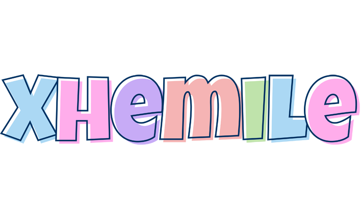 Xhemile pastel logo