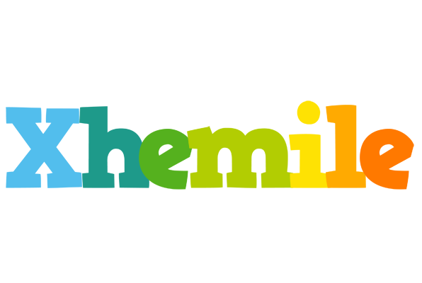 Xhemile rainbows logo