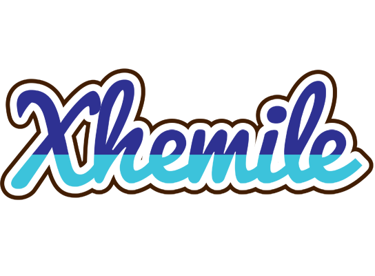 Xhemile raining logo
