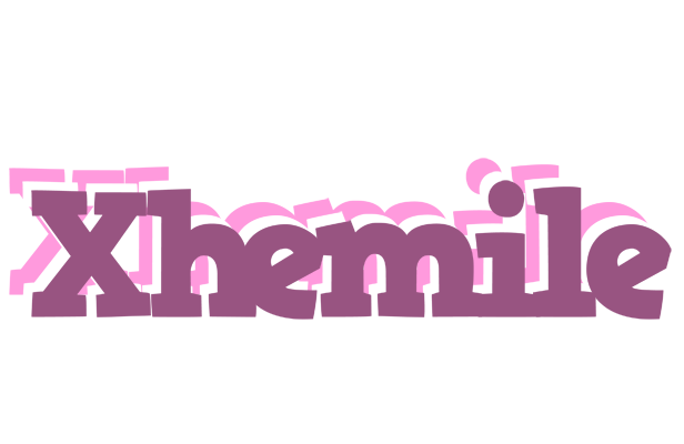 Xhemile relaxing logo