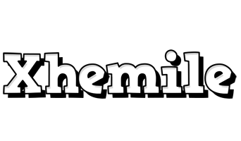 Xhemile snowing logo
