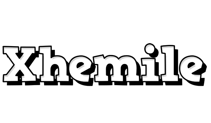 Xhemile snowing logo