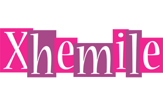 Xhemile whine logo