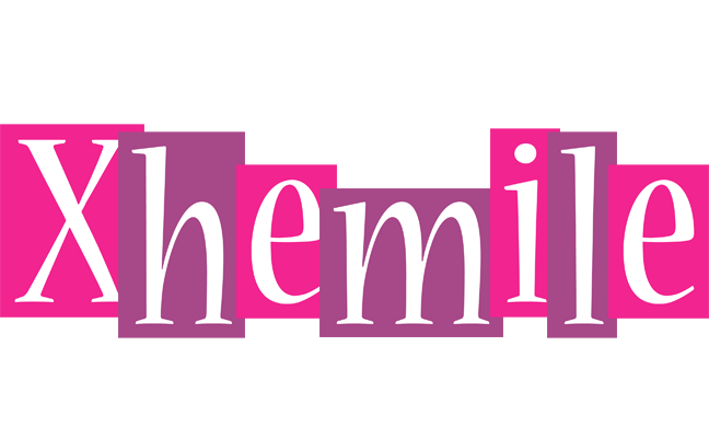 Xhemile whine logo