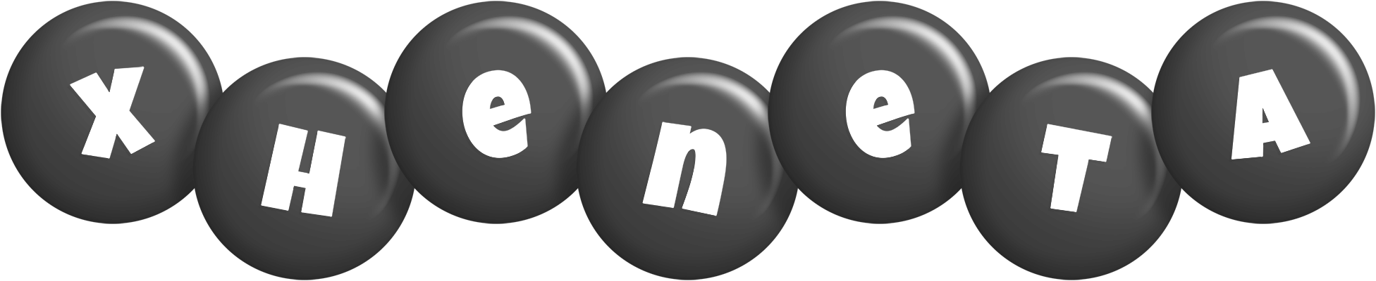 Xheneta candy-black logo