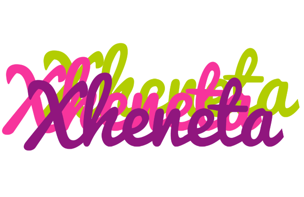 Xheneta flowers logo