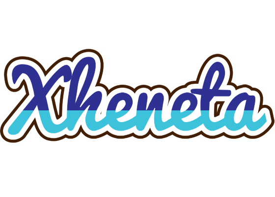 Xheneta raining logo