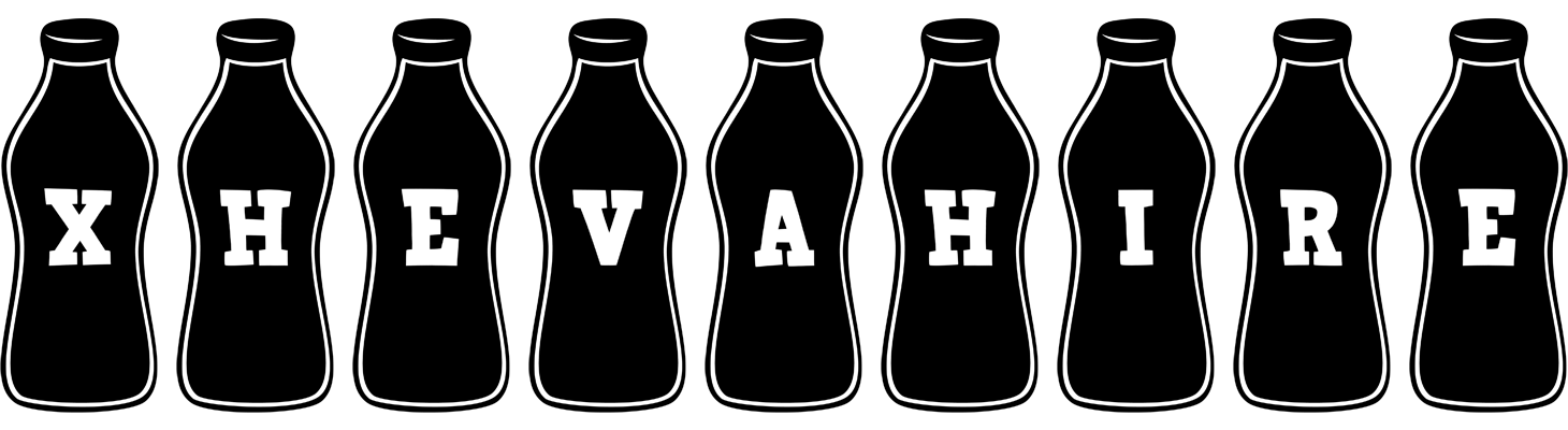 Xhevahire bottle logo