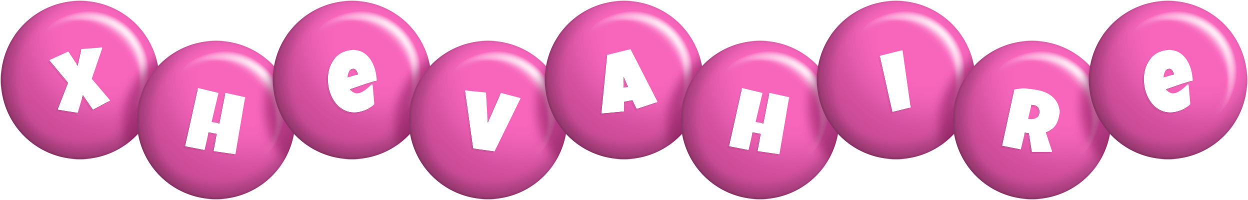 Xhevahire candy-pink logo