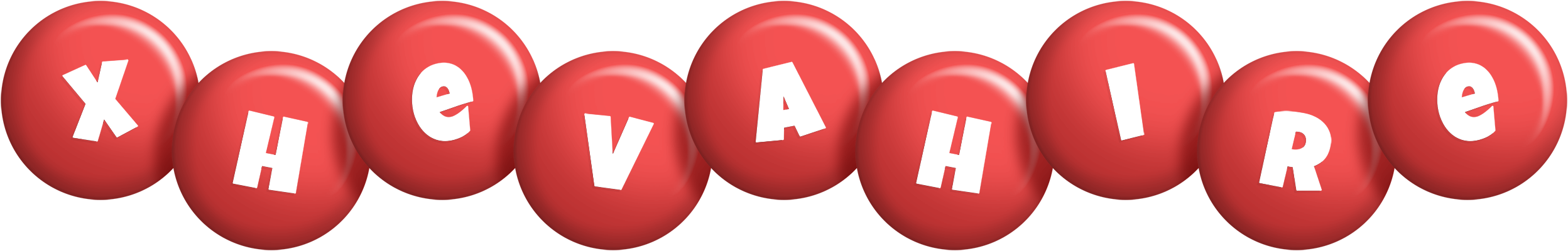 Xhevahire candy-red logo