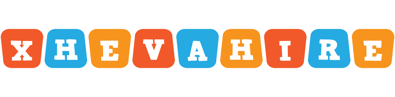 Xhevahire comics logo